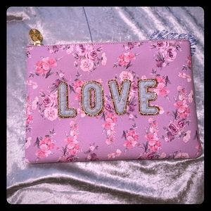 Stoney Clover Lane x LoveShackFancy flat pouch